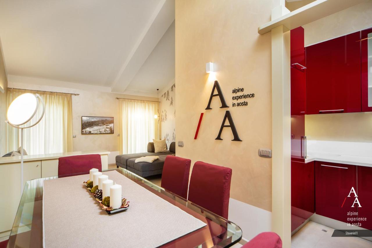 Alp Apartments Ski & Bike - Stevenin11 Aosta Eksteriør bilde
